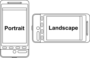 Landscape vs Portrait