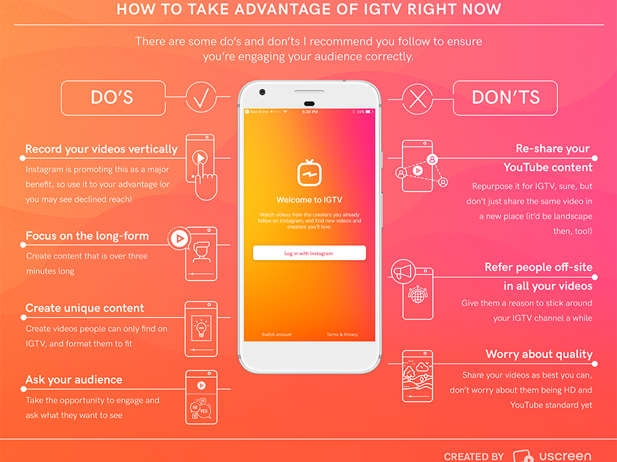 How to use IGTV